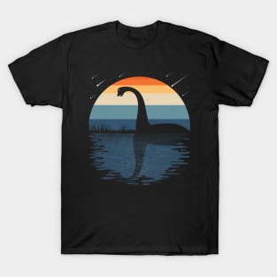 Nessie Retro Sunset T-Shirt